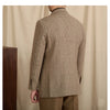 Tiavllya Tiavllya Fashion Men's Flat Plaid Notch Lapel Blazer