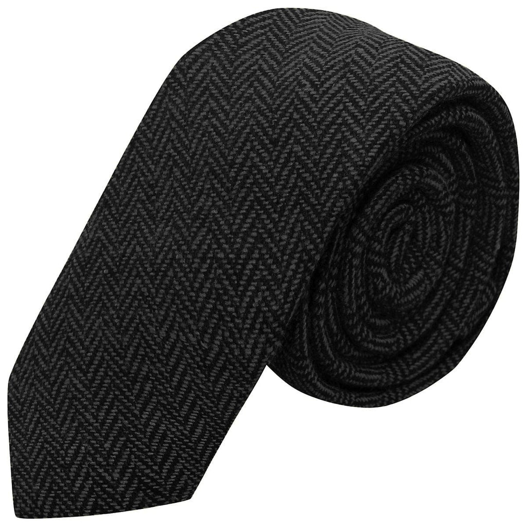 Tiavllya Tiavllya Fashion Men's Modern Fit Herringbone Tie Set