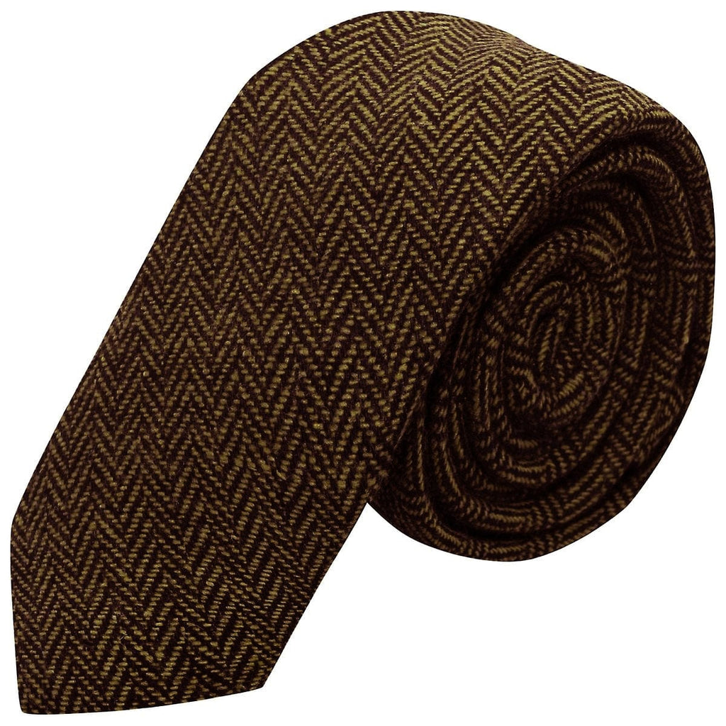 Tiavllya Tiavllya Fashion Men's Modern Fit Herringbone Tie Set