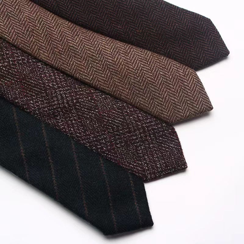 Tiavllya Tiavllya Fashion Men's Modern Fit Herringbone Tie Set