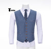 Tiavllya Tiavllya Fashion Men's Printed Polka Dots Vest V-neck Waistcoat