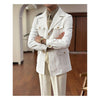 Tiavllya Tiavllya Fashion Men's Retro Slim Fit Notch Lapel Flat Suit Multi-Pocket Casual Jacket