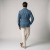 Tiavllya Tiavllya Fashion Men's Retro Slim Fit Notch Lapel Flat Suit Multi-Pocket Casual Jacket