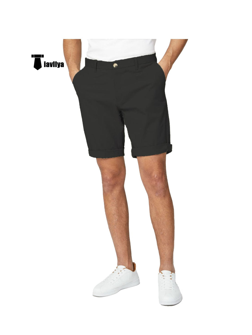 Tiavllya Tiavllya Fashion Men's Short Pants Flat For Beach Wedding