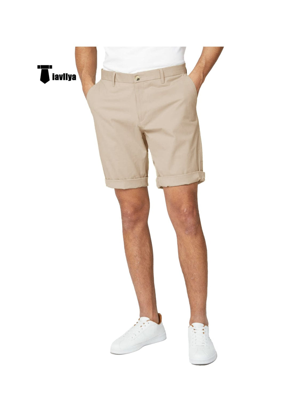 Tiavllya Tiavllya Fashion Men's Short Pants Flat For Beach Wedding