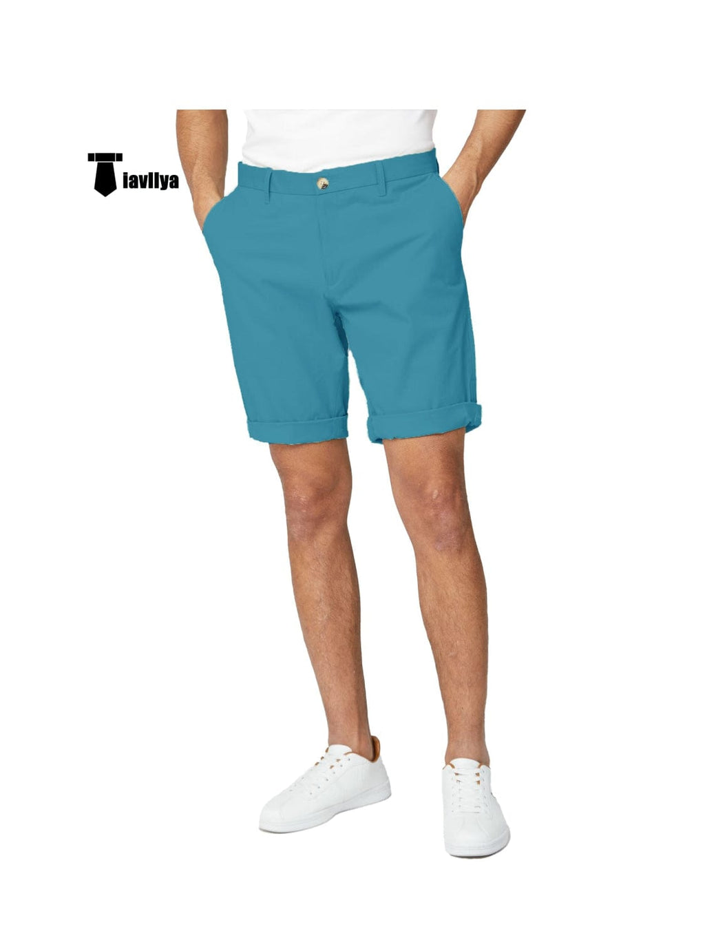 Tiavllya Tiavllya Fashion Men's Short Pants Flat For Beach Wedding
