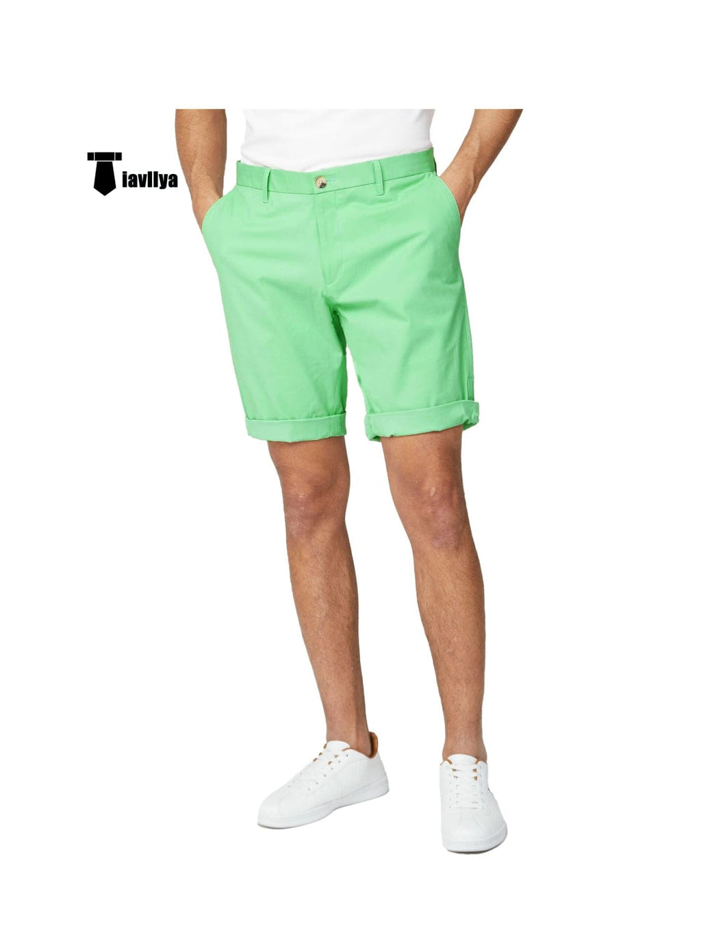 Tiavllya Tiavllya Fashion Men's Short Pants Flat For Beach Wedding