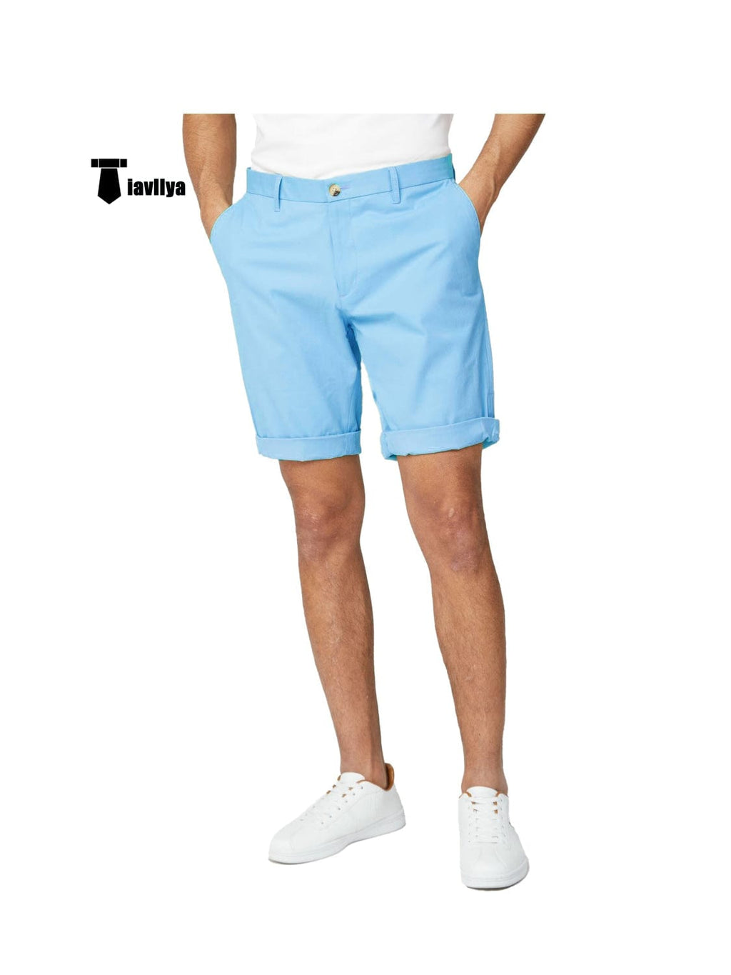 Tiavllya Tiavllya Fashion Men's Short Pants Flat For Beach Wedding