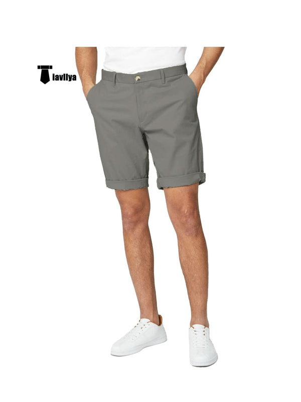 Tiavllya Tiavllya Fashion Men's Short Pants Flat For Beach Wedding