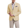 Tiavllya Tiavllya Fashion Men's Slim Fit Notch Lapel Flat Blazer