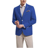 Tiavllya Tiavllya Fashion Men's Slim Fit Notch Lapel Flat Blazer