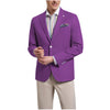 Tiavllya Tiavllya Fashion Men's Slim Fit Notch Lapel Flat Blazer
