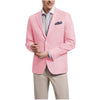 Tiavllya Tiavllya Fashion Men's Slim Fit Notch Lapel Flat Blazer