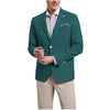 Tiavllya Tiavllya Fashion Men's Slim Fit Notch Lapel Flat Blazer