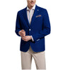 Tiavllya Tiavllya Fashion Men's Slim Fit Notch Lapel Flat Blazer
