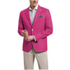 Tiavllya Tiavllya Fashion Men's Slim Fit Notch Lapel Flat Blazer