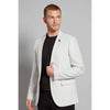 Tiavllya Tiavllya Fashion Men's Slim Fit Notch Lapel Flat Blazer For wedding