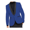 Tiavllya Tiavllya Fashion Men's Slim Fit Shawl Lapel Flat Blazer