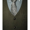 Tiavllya Tiavllya Fashion Men's Slim Fit Tweed Herringbone V Neck Waistcoat