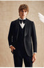Tiavllya Tiavllya Fashion Men's Suit Flat 3 Pieces Shawl Lapel Tuxedo For Prom (Blazer+vest+Pants)