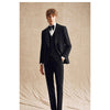 Tiavllya Tiavllya Fashion Men's Suit Flat 3 Pieces Shawl Lapel Tuxedo For Prom (Blazer+vest+Pants)
