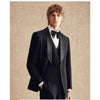 Tiavllya Tiavllya Fashion Men's Suit Flat 3 Pieces Shawl Lapel Tuxedo For Prom (Blazer+vest+Pants)