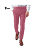 Tiavllya Tiavllya Fashion Men's Suit Pants Plaid Regular Fit Trousers