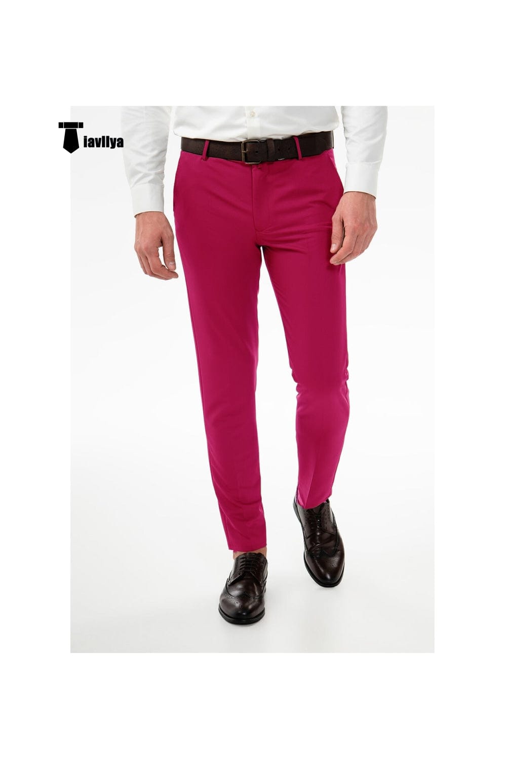 Tiavllya Tiavllya Fashion Men's Suit Pants Regular Fit Trousers