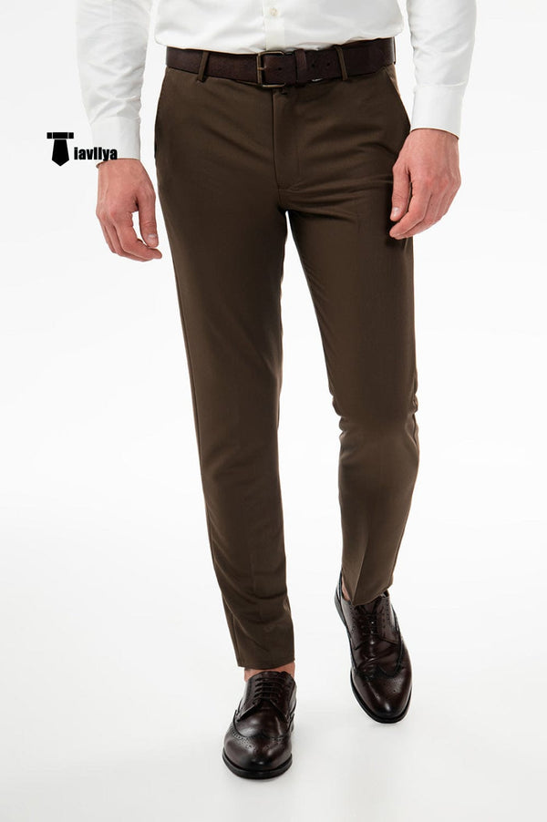 Tiavllya Tiavllya Fashion Men's Suit Pants Regular Fit Trousers