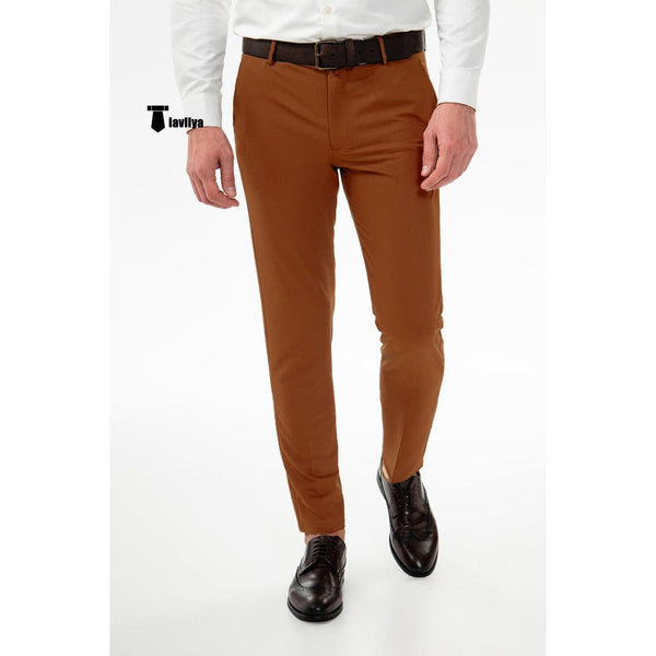 Tiavllya Tiavllya Fashion Men's Suit Pants Regular Fit Trousers