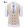 Tiavllya Tiavllya Fashion Men's Suit Vest Prom Print Shawl Lapel Suit Vest