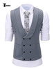Tiavllya Tiavllya Fashion Men's Suit Vest Prom Print Shawl Lapel Suit Vest