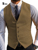 Tiavllya Tiavllya Fashion Men's Suit Vest Prom Print V Neck Suit Vest