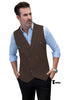 Tiavllya Tiavllya Fashion Men's Suit Vest Regular Fit Peak Lapel Waistcoat Wedding