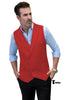 Tiavllya Tiavllya Fashion Men's Suit Vest Regular Fit Peak Lapel Waistcoat Wedding