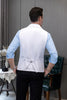 Tiavllya Tiavllya Fashion Men's Suit Vest Regular Fit Peak Lapel Waistcoat Wedding