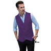 Tiavllya Tiavllya Fashion Men's Suit Vest Regular Fit Peak Lapel Waistcoat Wedding