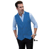 Tiavllya Tiavllya Fashion Men's Suit Vest Regular Fit Peak Lapel Waistcoat Wedding