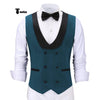 Tiavllya Tiavllya Fashion Men's Suit Vest Regular Fit Shawl Lapel Waistcoat Groomsmen