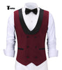 Tiavllya Tiavllya Fashion Men's Suit Vest Regular Fit Shawl Lapel Waistcoat Groomsmen