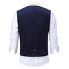 Tiavllya Tiavllya Fashion Men's Suit Vest Regular Fit Shawl Lapel Waistcoat Groomsmen