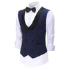 Tiavllya Tiavllya Fashion Men's Suit Vest Regular Fit Shawl Lapel Waistcoat Groomsmen