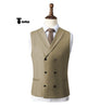 Tiavllya Tiavllya Fashion Men's Suit Vest Regular Fit Shawl Lapel Waistcoat Wedding