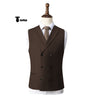 Tiavllya Tiavllya Fashion Men's Suit Vest Regular Fit Shawl Lapel Waistcoat Wedding