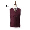 Tiavllya Tiavllya Fashion Men's Suit Vest Regular Fit Shawl Lapel Waistcoat Wedding