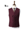 Tiavllya Tiavllya Fashion Men's Suit Vest Regular Fit Shawl Lapel Waistcoat Wedding