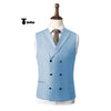 Tiavllya Tiavllya Fashion Men's Suit Vest Regular Fit Shawl Lapel Waistcoat Wedding
