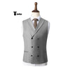Tiavllya Tiavllya Fashion Men's Suit Vest Regular Fit Shawl Lapel Waistcoat Wedding