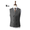 Tiavllya Tiavllya Fashion Men's Suit Vest Regular Fit Shawl Lapel Waistcoat Wedding