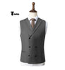 Tiavllya Tiavllya Fashion Men's Suit Vest Regular Fit Shawl Lapel Waistcoat Wedding
